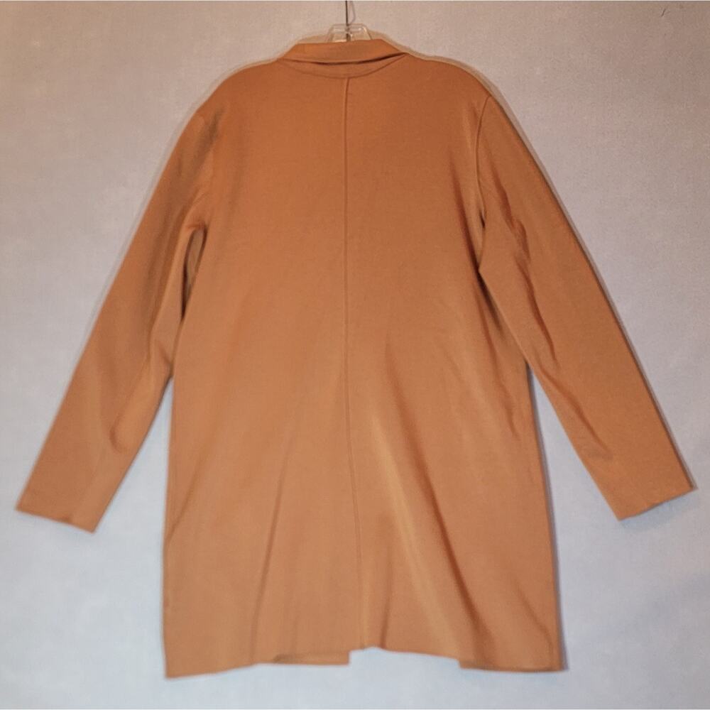 Carolina Belle Montreal Camel Scuba Knit Coatigan Jacket Women's XL - Picture 3 of 4